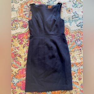 Size 6 Tory Burch navy blue dress